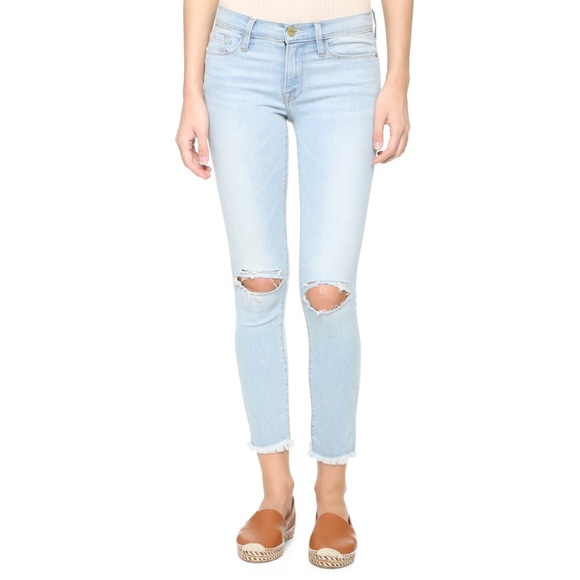 Frame Le Skinny de Jeanne Jeans in Honeywood - Picture 2 of 6